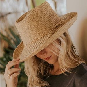 Gigi Pip Straw "Sloan" Hat (original version), Size M/L 59cm